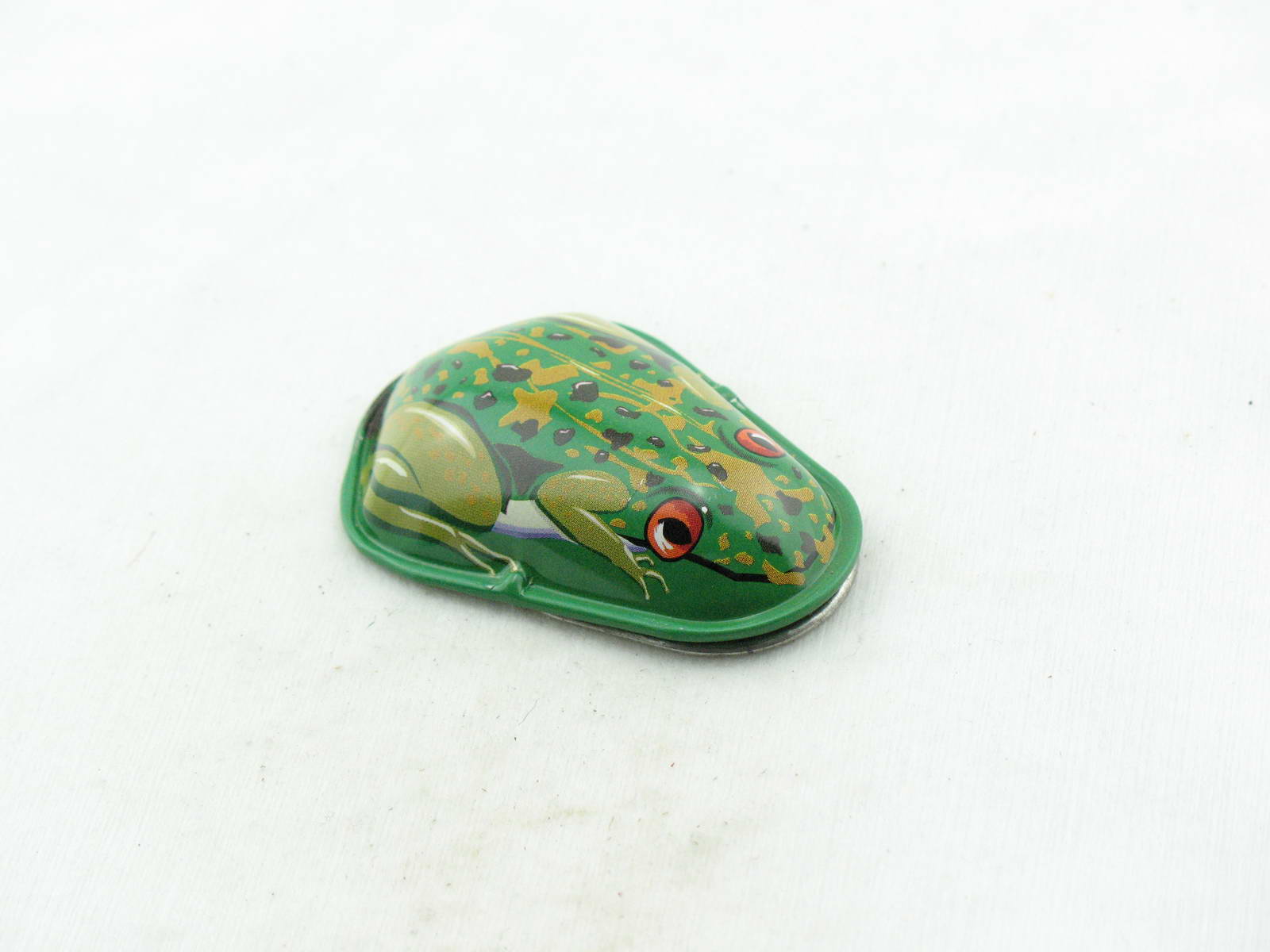 Blechspielzeug - Knackfrosch, verschiedene Farben, Clicker, Knacker