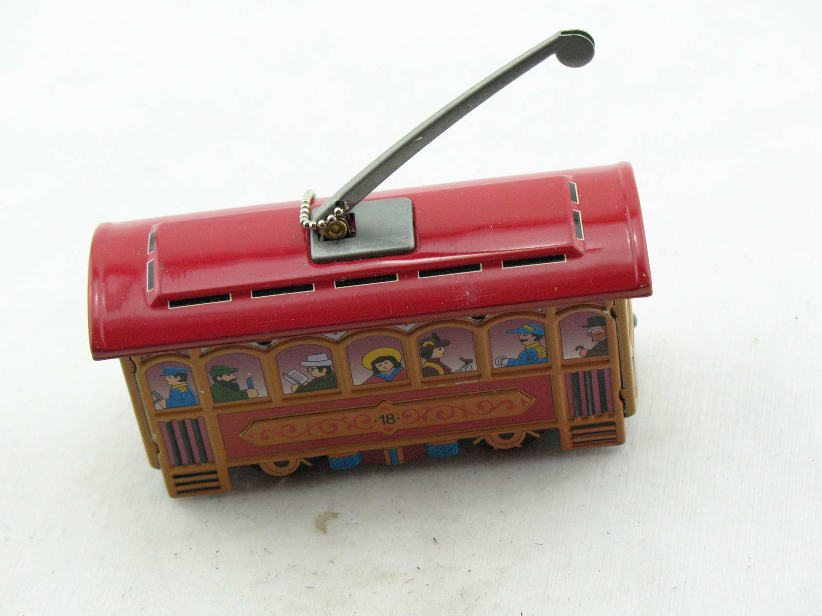 Blechspielzeug - Deko Straßenbahn