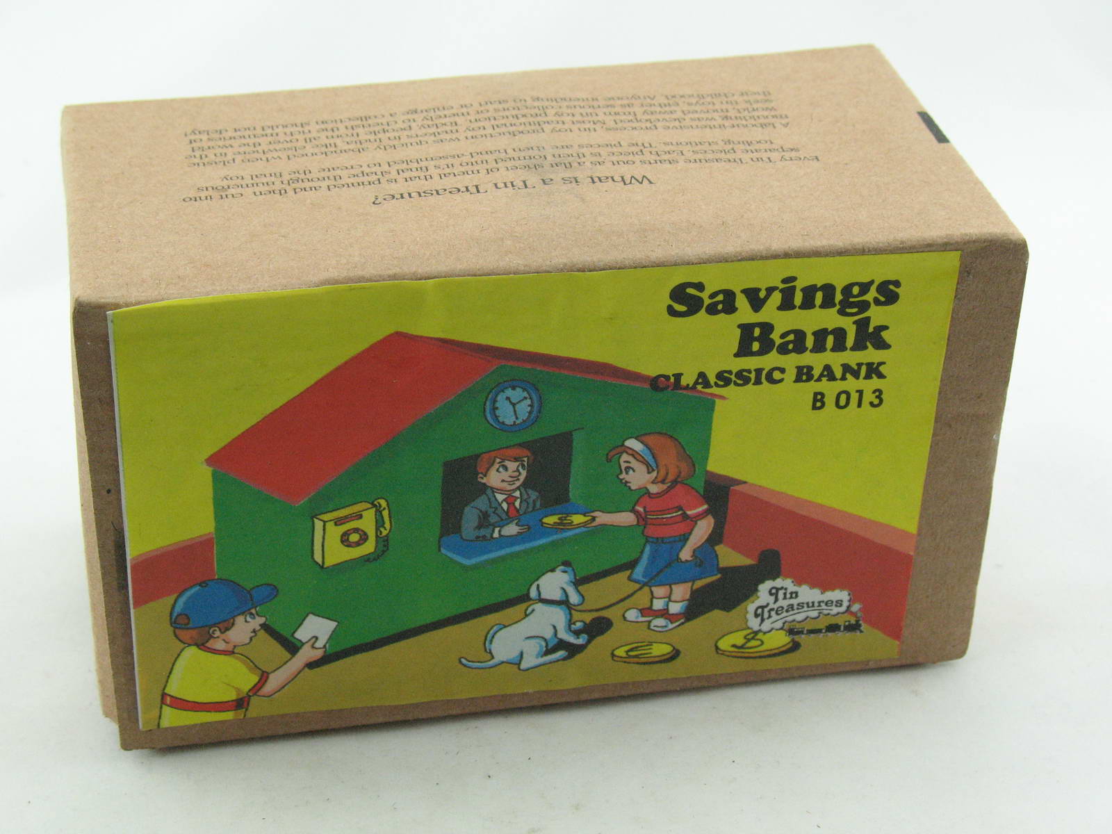 Blechspielzeug - Spardose Savingbank, Kinder