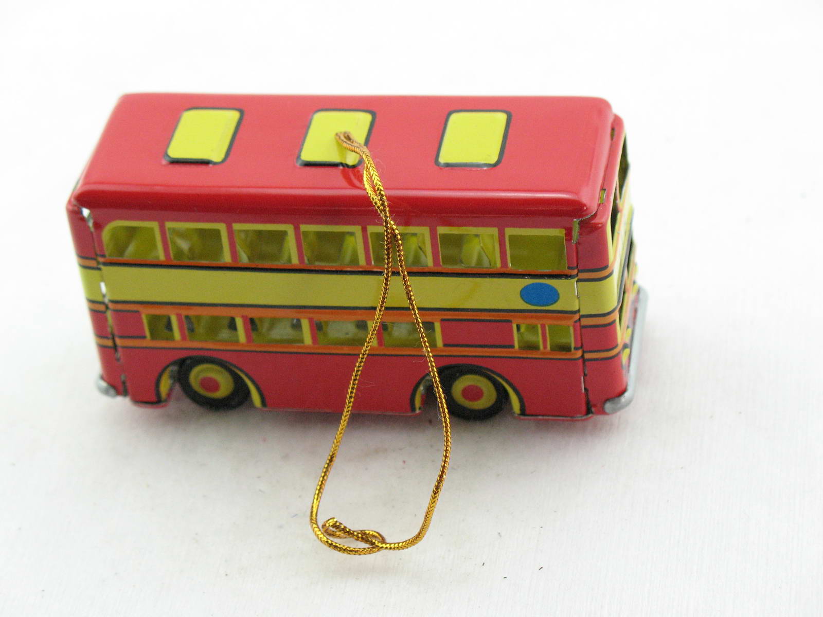 Blechspielzeug - Deko-Doppeldecker Bus