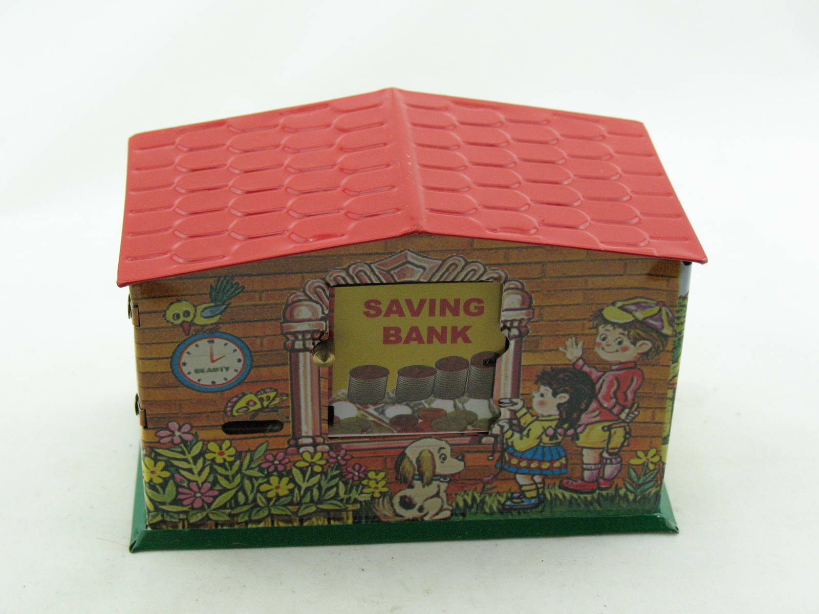 Blechspielzeug - Spardose Savingbank, Kinder