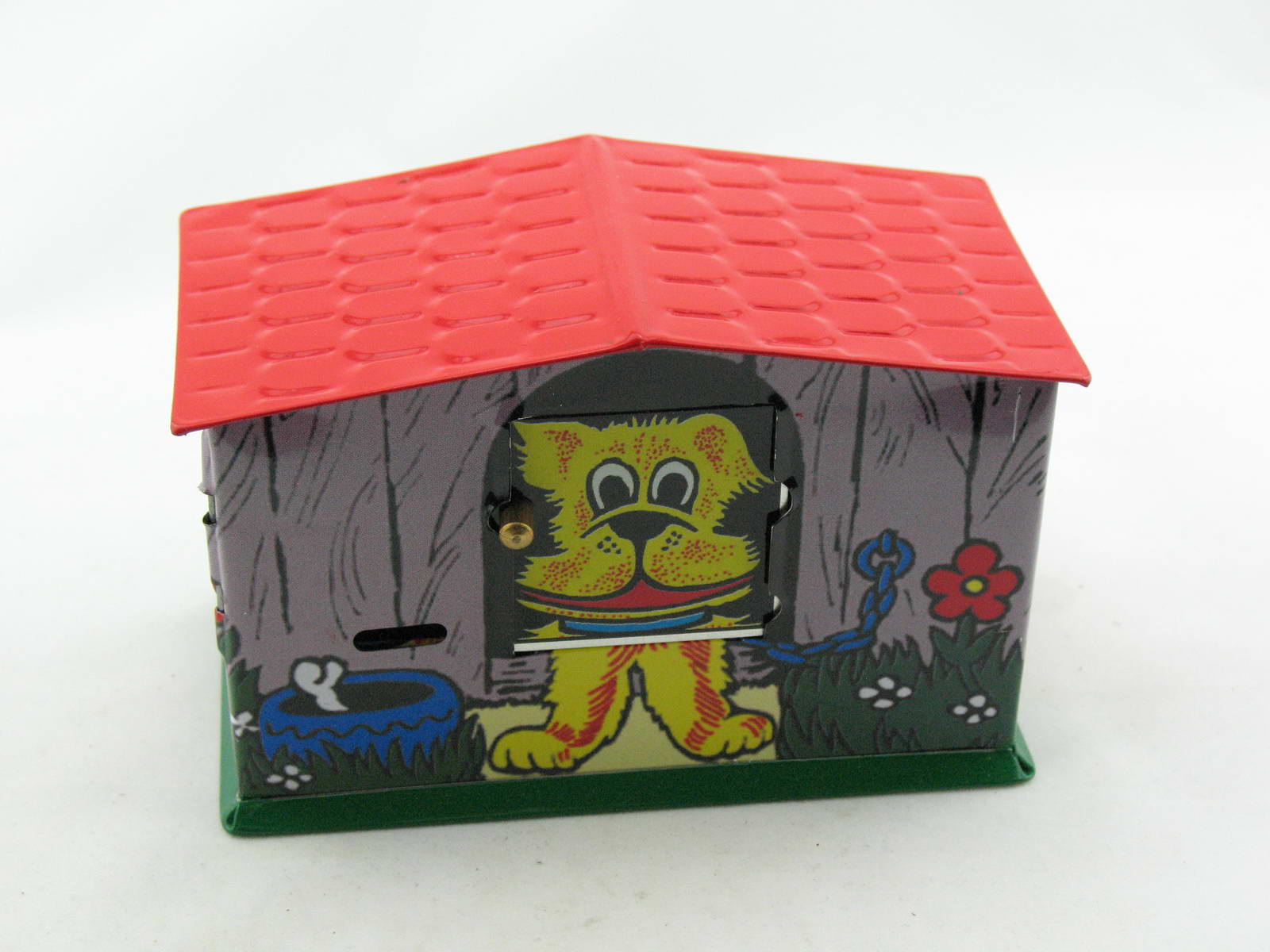 Blechspielzeug - Spardose Hundehütte