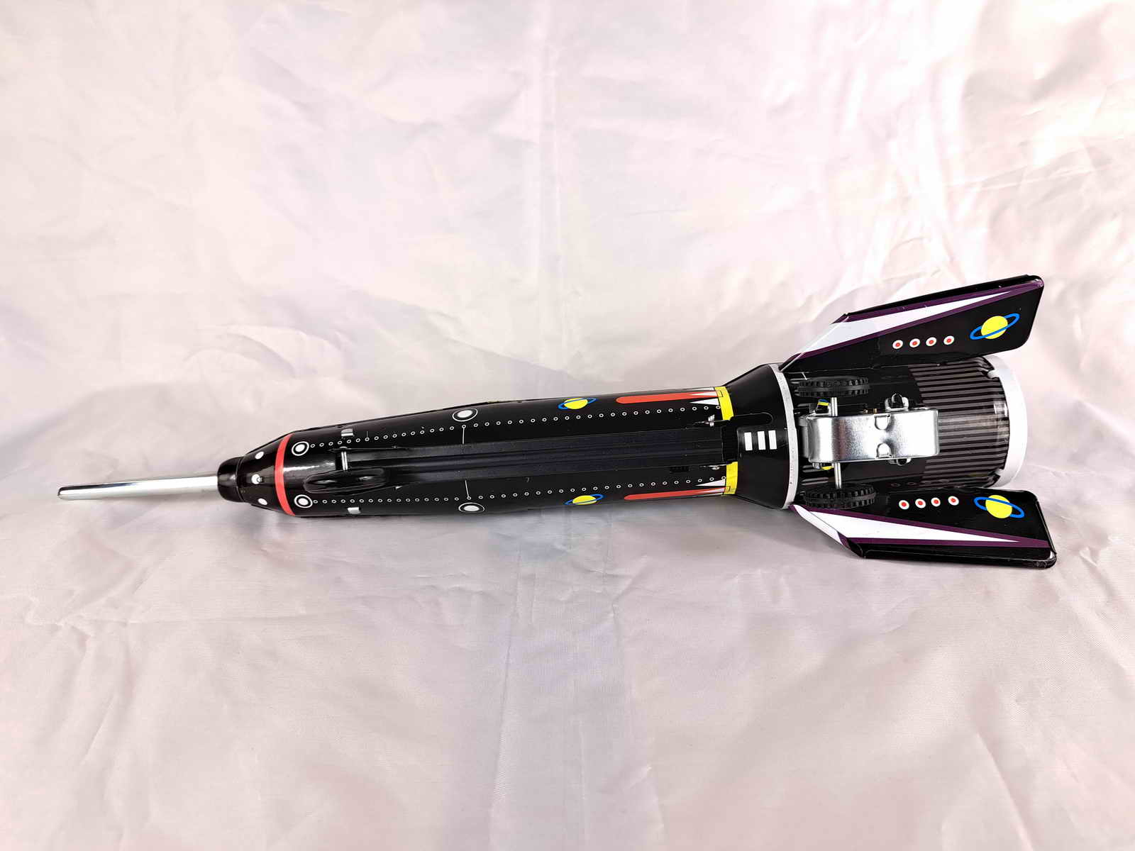 Blechspielzeug - Rakete schwarz 'RADON' von DBS