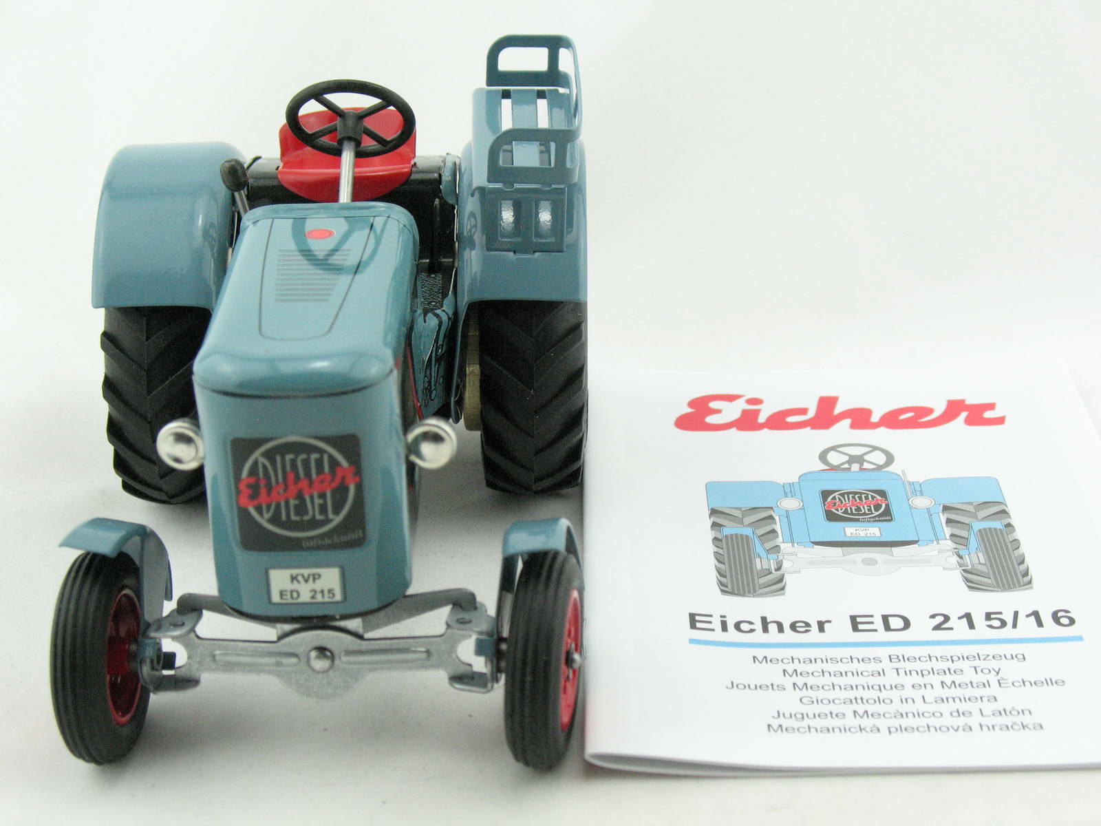 Traktor Eicher ED 215 von KOVAP - Blechspielzeug