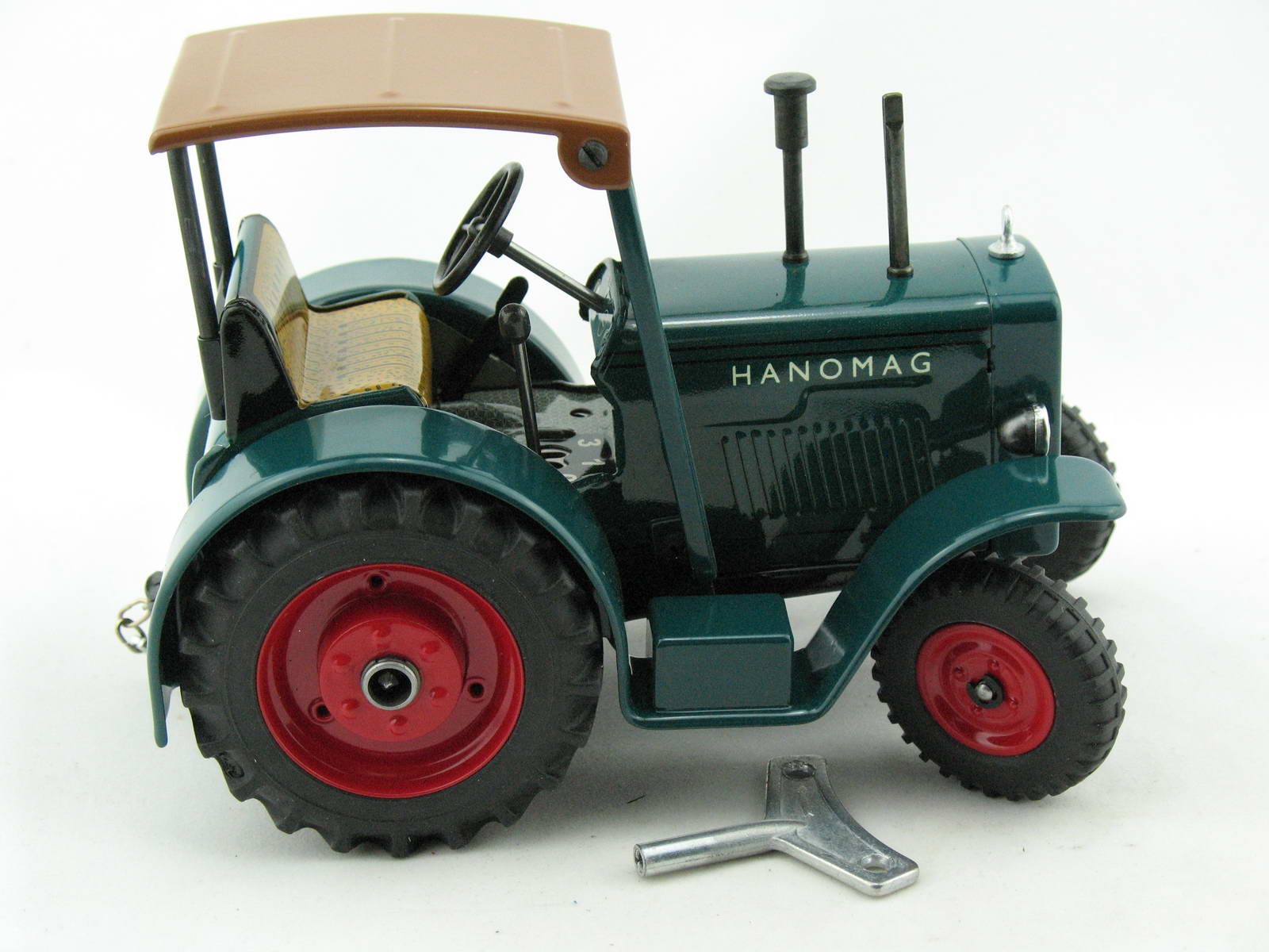 Traktor Hanomag R40, türkis, Neuheit 2015, von KOVAP - Blechspielzeug
