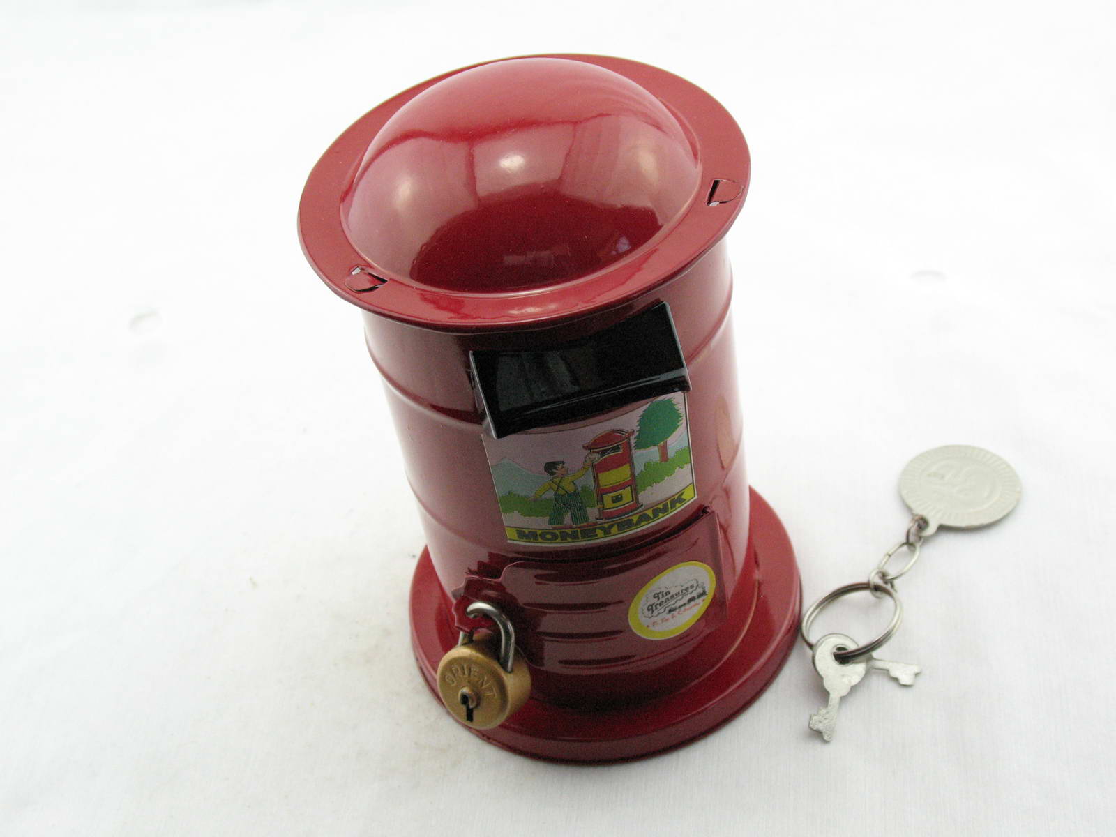 Blechspielzeug - Spardose Letter Box Bank, Briefkasten