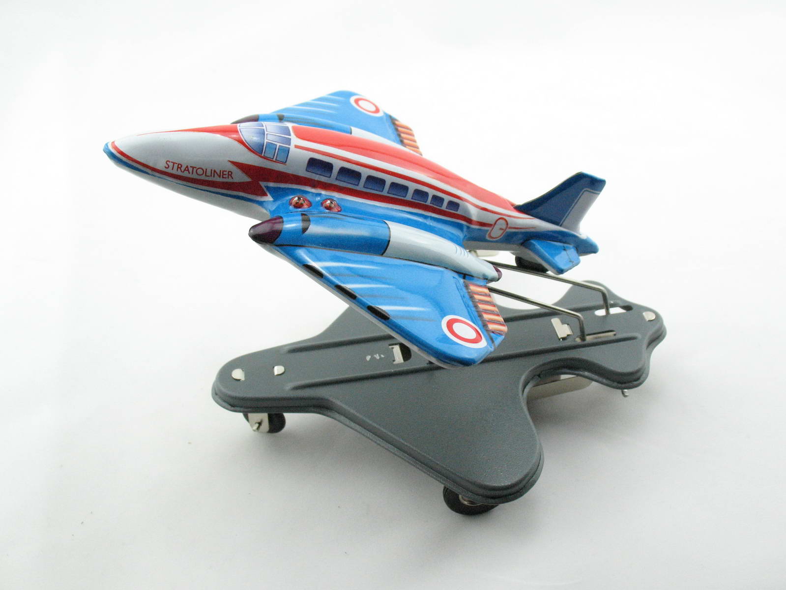 Blechspielzeug Flugzeug Stratoliner Flying Hops mit Uhrwerk  2288102 
