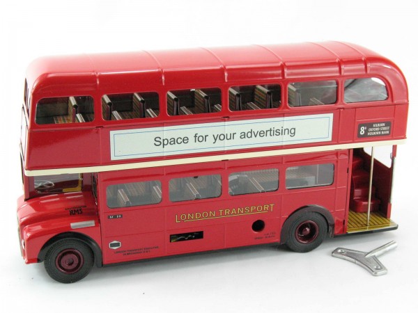 London-Bus Routemaster RM 5 von KOVAP, Neuheit 2018 - Blechspielzeug
