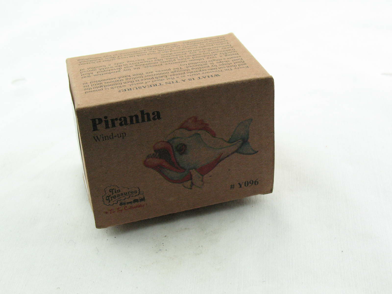 Blech-Raubfisch Piranha mit Uhrwerk  5387096 Blechspielzeug 