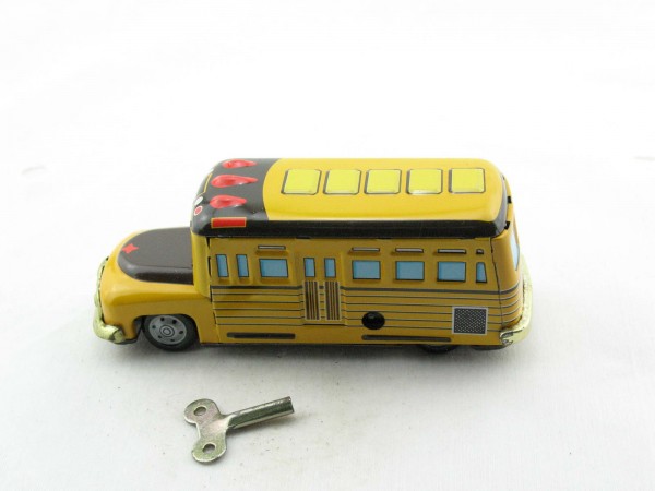 Blechspielzeug - Auto Bus - Schulbus USA