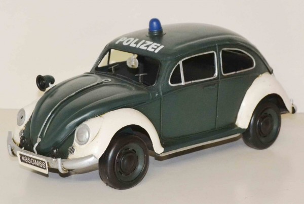 Blechmodell - VW-Käfer Polizei