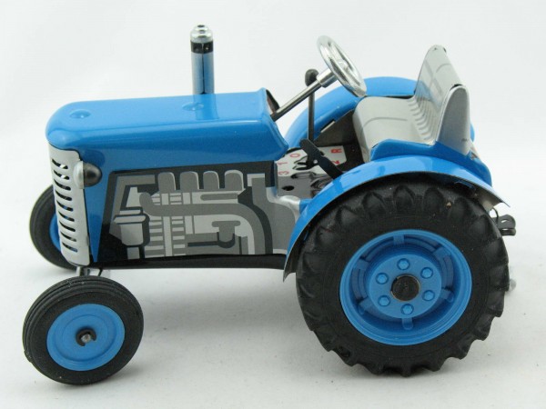 Traktor Zetor blau, Neuheit 2015, von KOVAP - Blechspielzeug