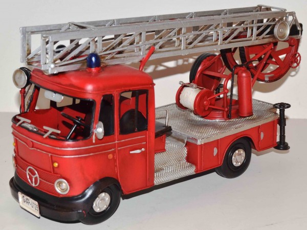 Blechmodell - MB Feuerwehr-Leiterwagen