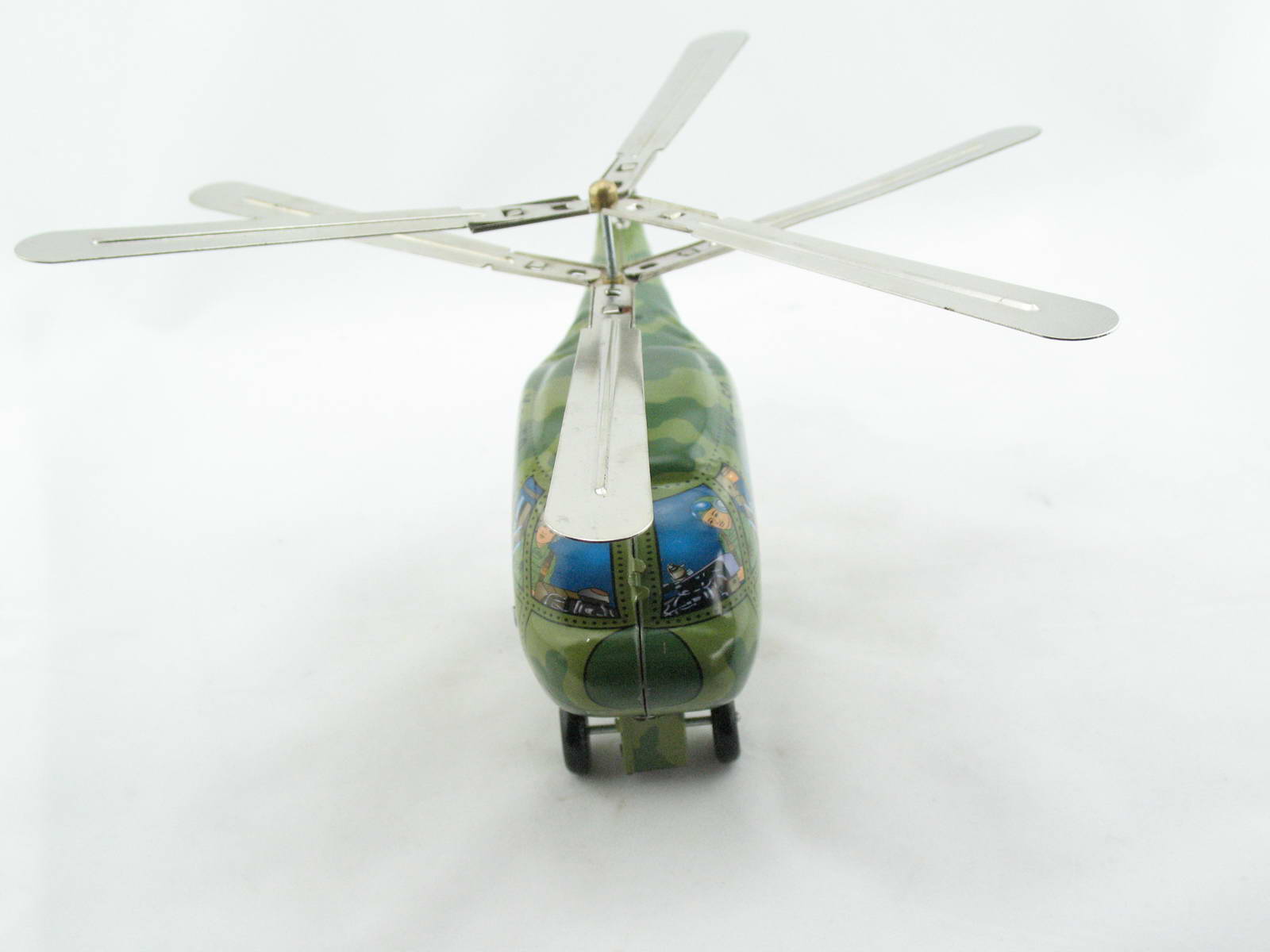 Helikopter grün KA-50 Blechspielzeug 