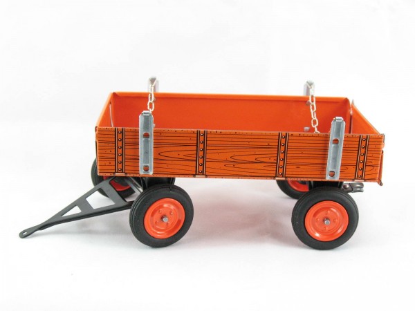 Anhänger orange, für Kubota Traktor, Kovap-Neuheit 2019 – Blechspielzeug
