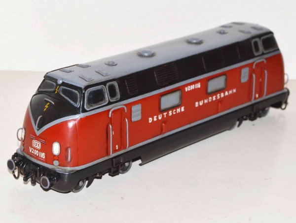 Blechmodell - DB Diesel-Lokomotive Baureihe V 200